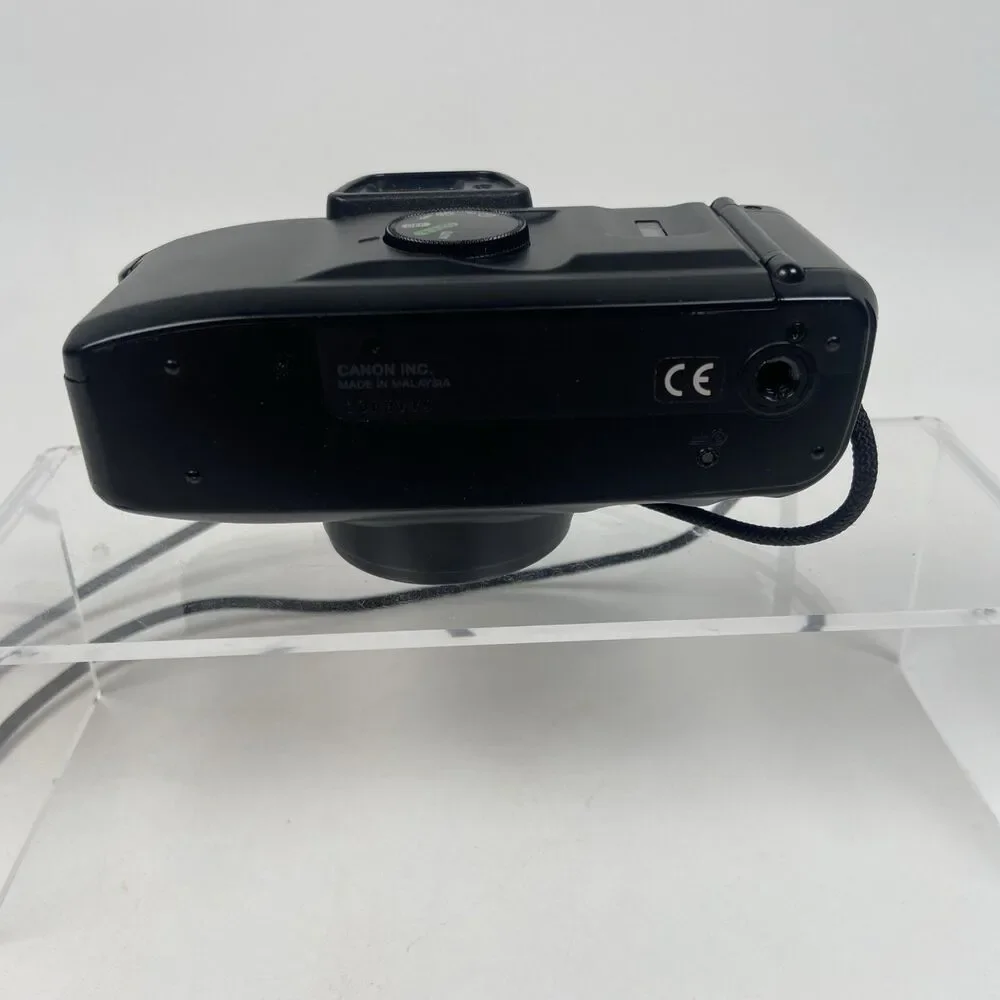 Canon Sure Shot 80 Tele Date 35mm Film Camera w/ Manual / New Battery - Tested